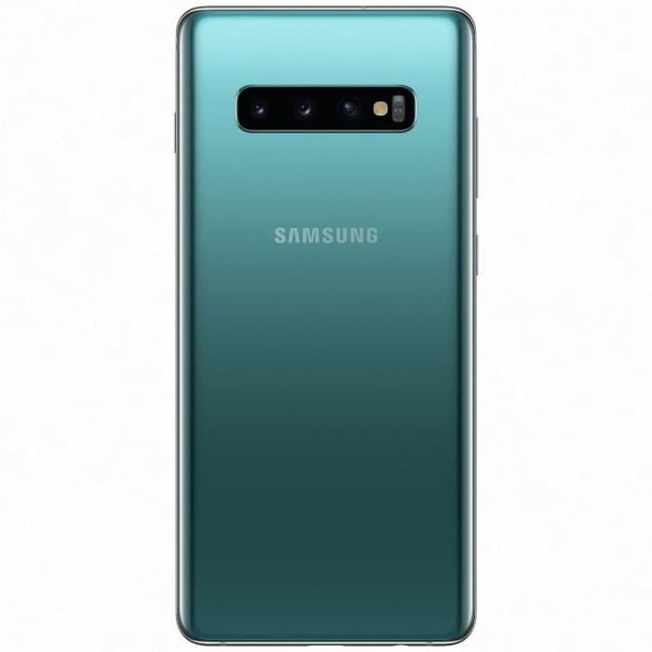 SAMSUNG Galaxy S10 + 128gb Grön - Dubbel sim - Renoverad - Utmärkt skick- REFURBISHED