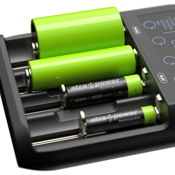 AlzaPower USB-batteriladdare AP450B