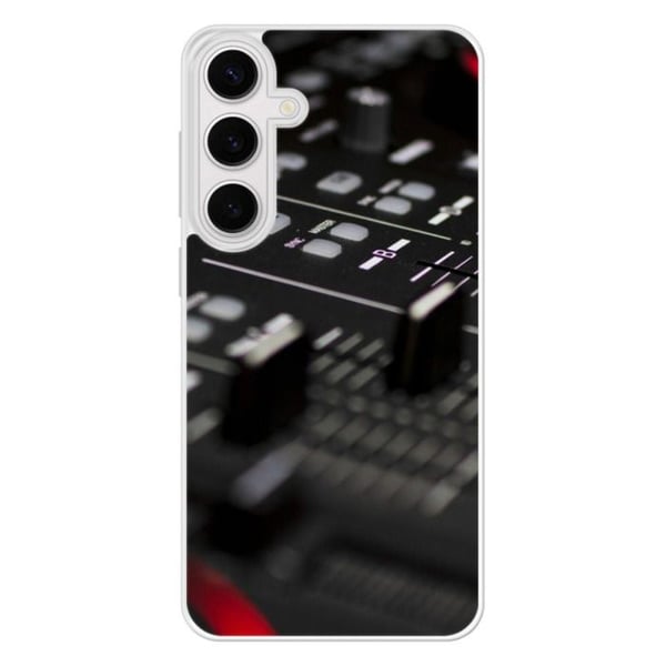 Coque i förstärkt silikon med tryck som är kompatibel med Samsung Galaxy S24 FE Dj Mixer