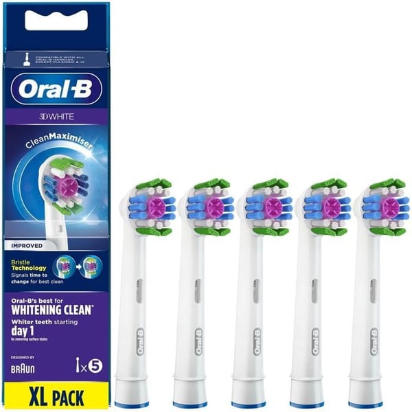 El tandborste - Oral-B - 3D White Clean Maximiser EB18 - Effektiv blekning
