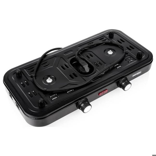 Sähköliesi - TRISTAR - Kaksoispoltin - 2500 W - 15,5 cm & 18,5 cm - Lämpöä kestävä