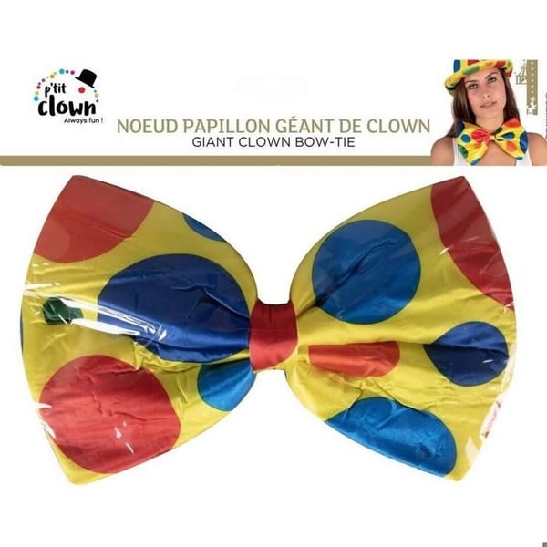 Giant Fluga - Idecorum - Clown - Gul - 23 x 16 cm