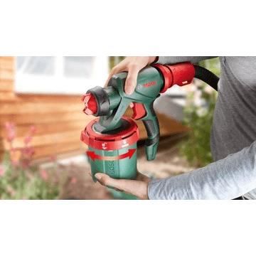 BOSCH PFS 3000-2 650W målarpistol - Lågt tryck - För interiör och exteriör