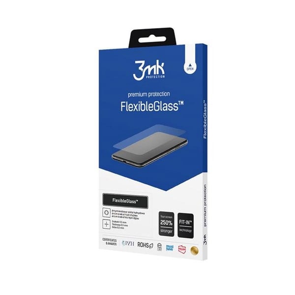 Skärmskydd - 3mk - FlexibleGlass - Hybridglas - Scratch-resistant - Skydd 250%