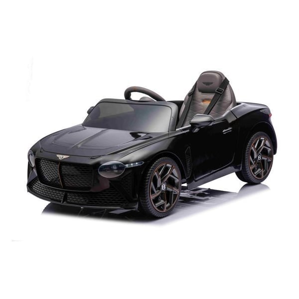 Barn elbil Bentley Bacalar 12V, svart, fjärrkontroll 2,4 GHz, LED/USB/AUX, litiumbatteri, 2x25W motorer