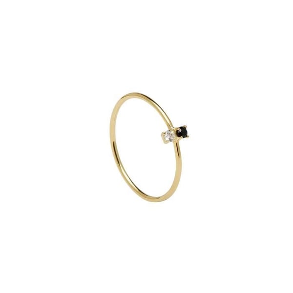 P D Paola 925 Sterling Silver Guld Färg CityPlay Ring AN01-106-12