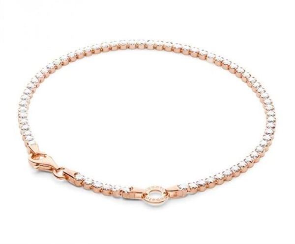 Armband - ROSATO - RZB041 - Bronze - Silver - Zirkonium - 17 cm