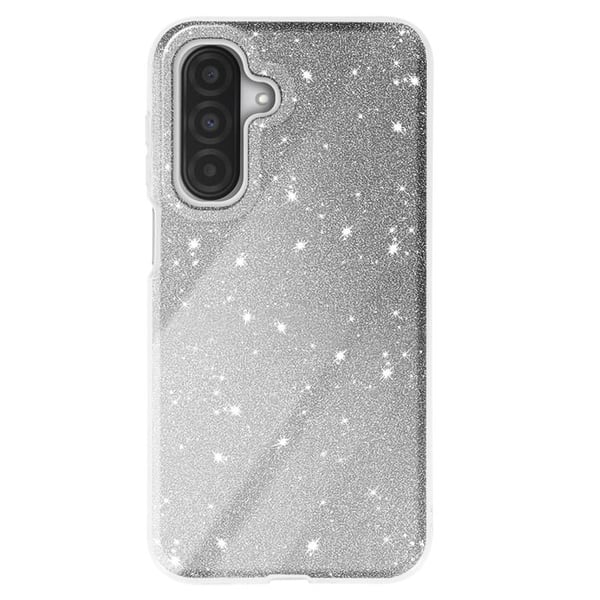 Glittrande Stöttålig Mobilskal för Samsung Galaxy A26 Silver