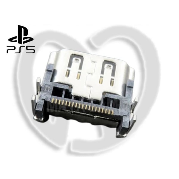 HDMI-portconnector - Sony - Playstation 5 PS5 - Sølv - Sort - HDMI-forbindelse