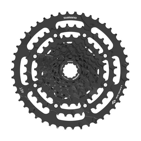 Shimano kassett - svart - 9 hastigheter - Vuxen - Herr