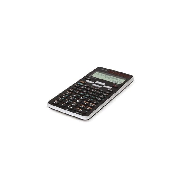 Skoleberegner - SHARP - EL-W506T-GY - LCD-skærm - Sort - Videnskabeligt