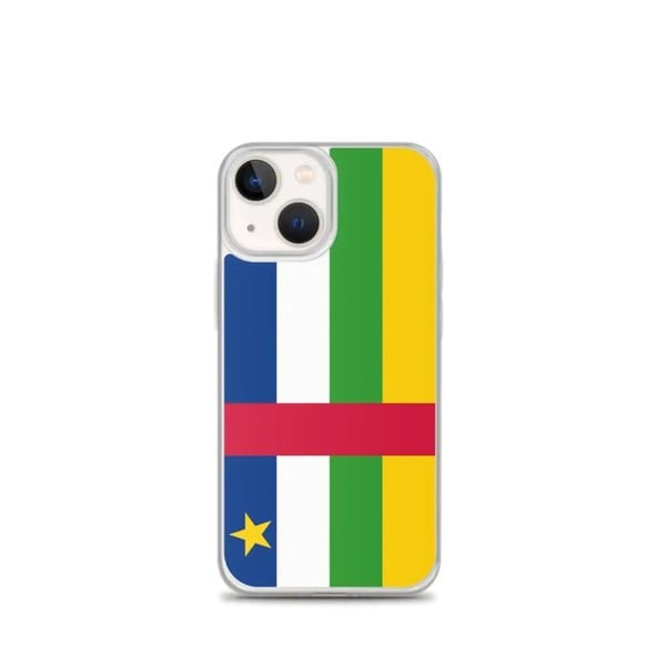 Mobilskal Flagg Centralafrikanska republiken - iPhone 13 mini