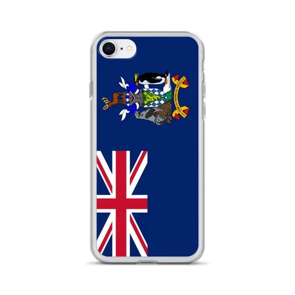 Coque Telefon Flag Georgien av Sydgeorgien och Sydsandwichöarna - iPhone 6 S