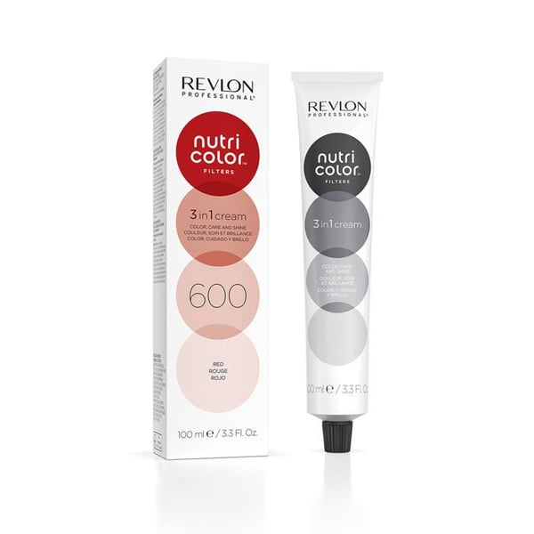 Crème Soin 3en1 - Revlon - Nutri Color Filters 600/Röd - 100 ml - Röd - Utan ammoniak