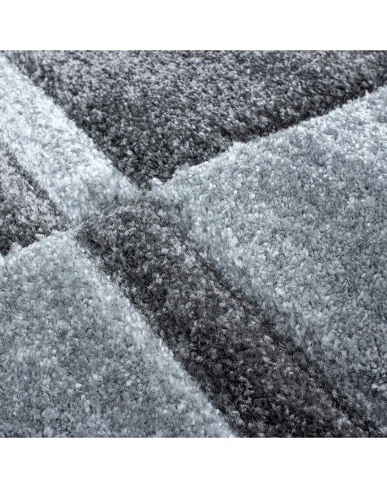 Ayyildiz - Modern 3D-matta med konturskärning Hawaii 1310 GRÅ - (120x170 cm)