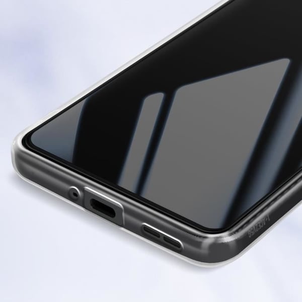 Skyddsskal - AVIZAR - OnePlus Nord 3 5G - Silikon Gel - Härdat Glas 9H - Svart
