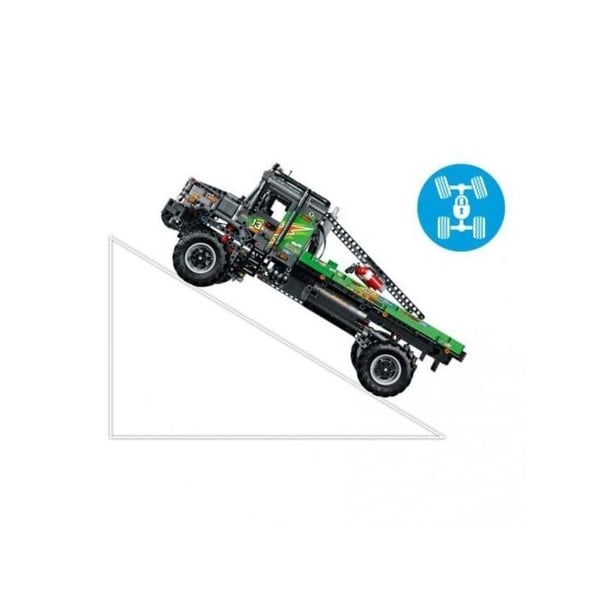 LEGO® Technic 42129 Mercedes-Benz Zetros fjärrkontroll 4x4 testbil, modellbil Mercedes, fjärrkontroll lastbil, vuxna