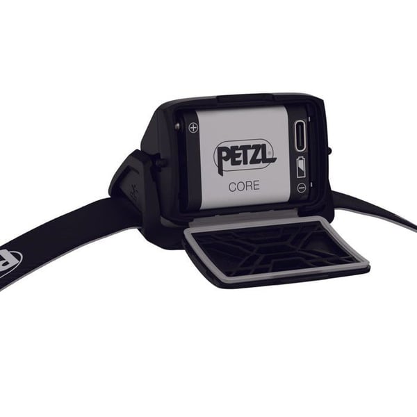 Hovedlygte - PETZL - ACTIK CORE - 625 Lumen - Genopladelig - Driftstid 100 t - Inkluderet ACCU CORE batteri