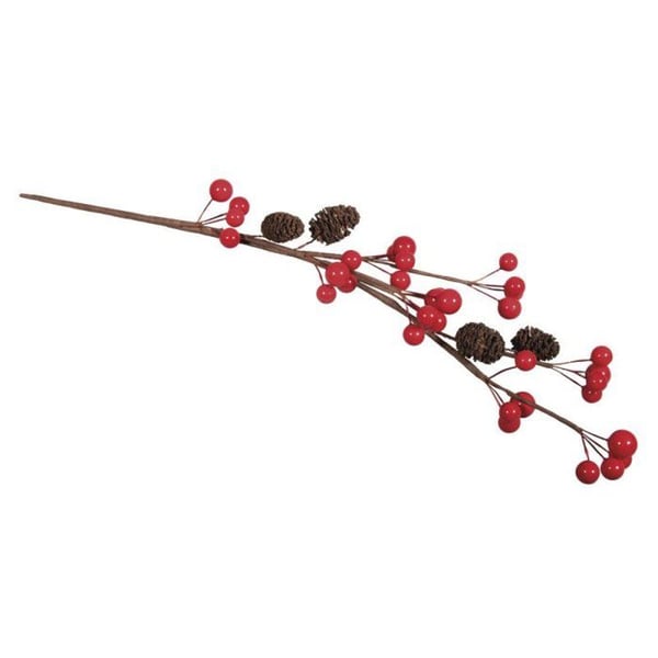 Bärgren med almkottar, 35cm