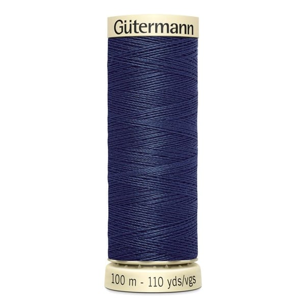 5-pack 100m Tråd 100% polyester Gutermann Ref 788988 - Att 537 - natt