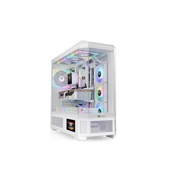 PC-chassi - Thermaltake - View 600 TG - Full Tower - Härdat glas - Vit