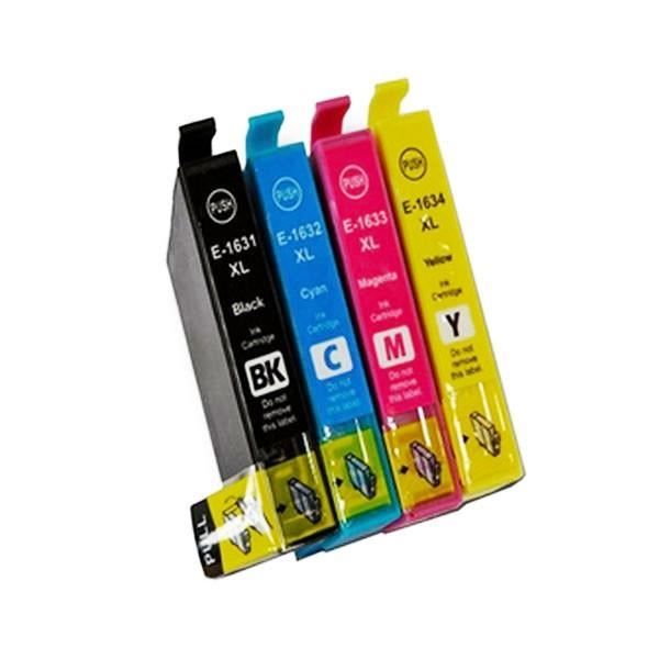 Compatible bläckpatron - Epson - WF T163 - Färg: Svart - Paket med 1 - Lång livslängd