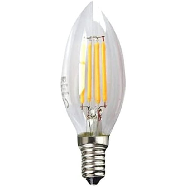 LED glödlampa - SILVER ELEKTRONIK - E14 - 4 W - 20 000 timmar - Kall vit