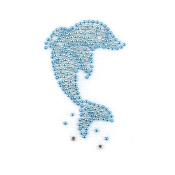 Graine Créative - Termotransfer strass Delfin 9x10,5cm