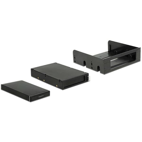 Rackmobil 2.5" - DeLOCK - Kompatibel SATA - Svart - USB 3.0 - LED-indikator