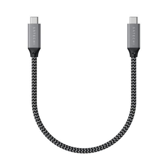 USB4-kabel - Satechi - 25 cm - Laddning & Dataöverföring - USB-C-kontakter - Hög prestanda