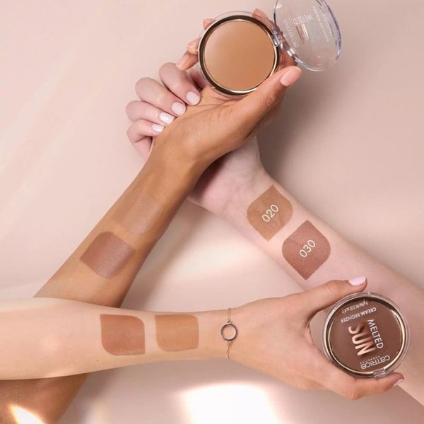 Fondant Cream Bronzer - CATRICE - N°020 Brun - Matt finish - Vegansk - 9 g