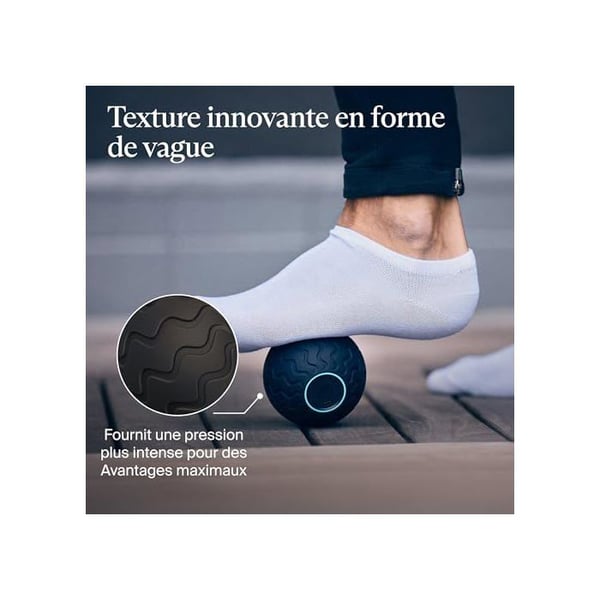 Kantava värisevä rulla - Theragun - Wave Solo - Kompakti - Ergonominen - Hiljainen