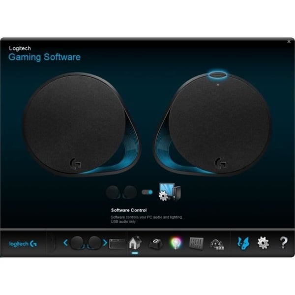 Enceinte PC - Trådlös - Logitech - G560 - Gaminghögtalare