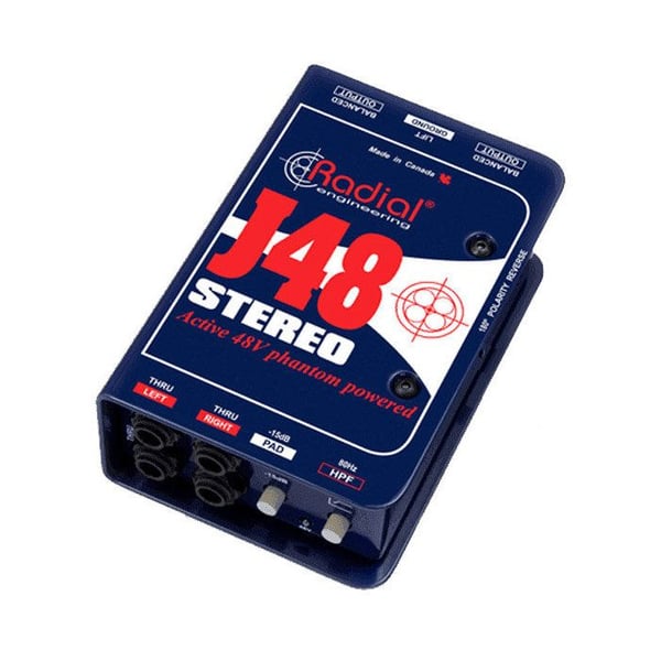 Radial J48 Stereo Direktbox (DI)