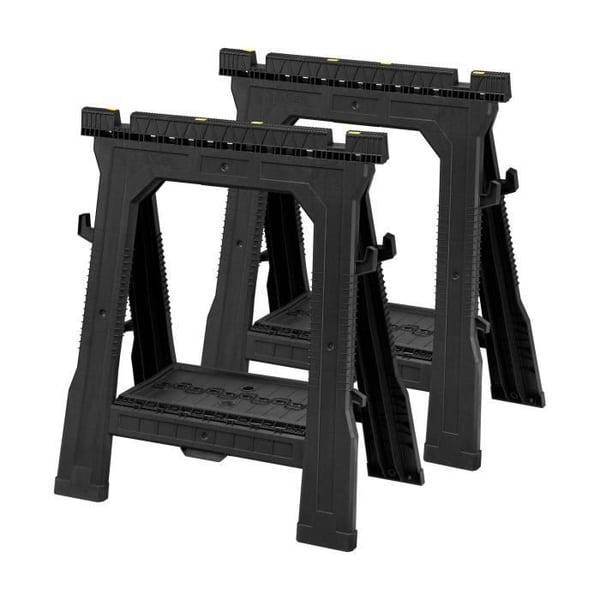 Förpackning med 2 hopfällbara arbetsbockar - STANLEY - STST1-70713 - 450kg