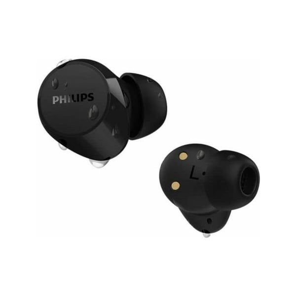 Trådlösa hörlurar - PHILIPS - TAT1209BK - Svart - Inbyggd mikrofon - Förlängd batteritid