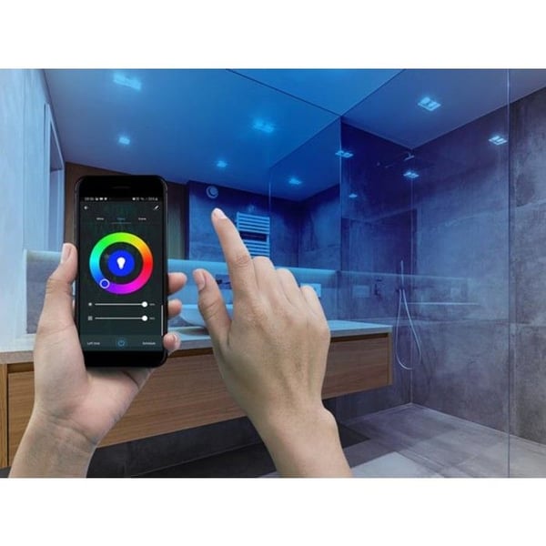 RGB Wifi Smart Glödlampa - Kallvit & Varmvit - Gu10