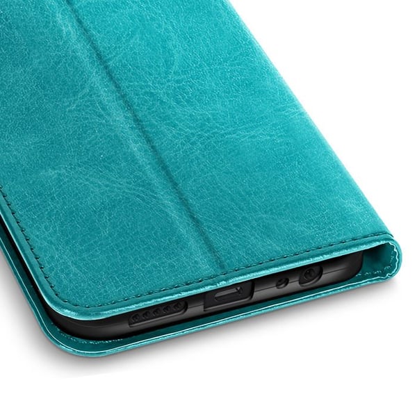 Plånboksfodral - MAYAXESS - Xiaomi Redmi 15C - Turkos - Avtagbart handtag - Ställfunktion