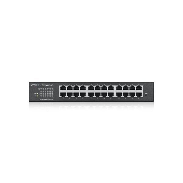 Autonom switch - Zyxel - GS1900-24E V3 - 24 portar Gigabit Ethernet - Hanterad L2 - 1U