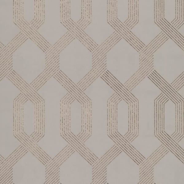 York Wallcoverings | Svart och vitt | Y6221201 | Non-woven | Geometrisk | 0,53 x 10 m | Beige | Guld
