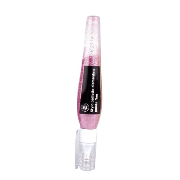 MégaCréa DIY - Precision pen glitter powder pink 10 g