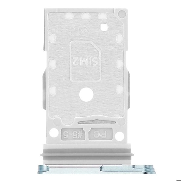 SIM-kortsfack - SAMSUNG - Galaxy S25 / S25 Plus - Dubbel Nano SIM - Ljusblå - Original
