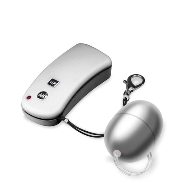 Fjärrstyrd Vibrerande Ägg Brava - S - Vibrator för par - Silver