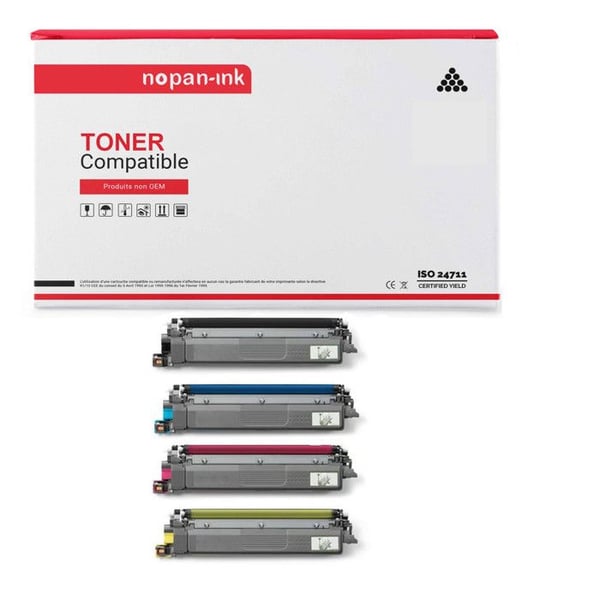 Toner TN248XL TN248 XL TN248XLY TN248XLM TN248XLC TN248XLBK kompatibel med BROTHER Flera färger x 4 - NOPAN-INK DCP L3515CDW, DC