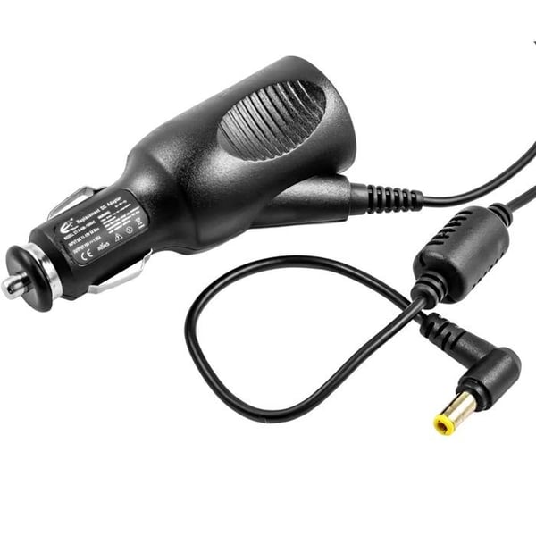Laddare Bil för Mini PC Lenovo IdeaPad S9 S10 MSI Wind U90 Svart