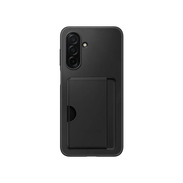 Coque och mobiltelefonetui Samsung baksidan med kortficka Galaxy A26 5G Svart