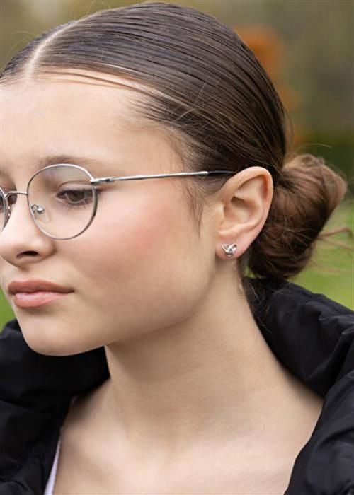 Örhängen - AGATO - AGT-E117SW - Silver 925 - Kubisk zirkon - Säkerhetsvisstängning