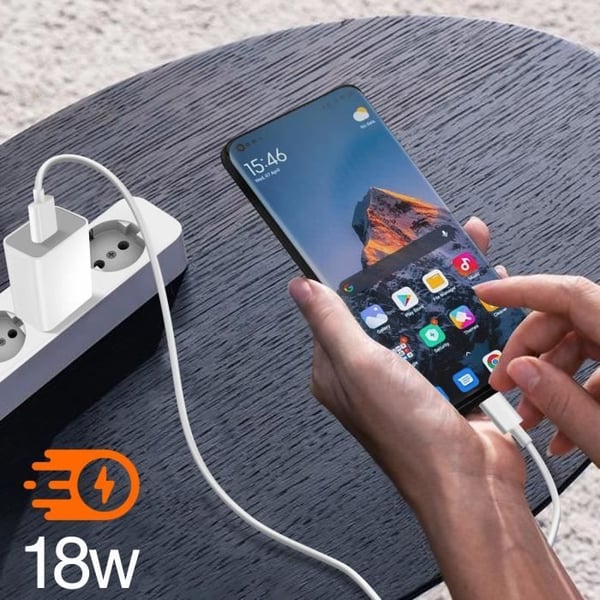 Strömadapter - Xiaomi - MDY-10-EF - 18W - Quick Charge 3.0 - Vit