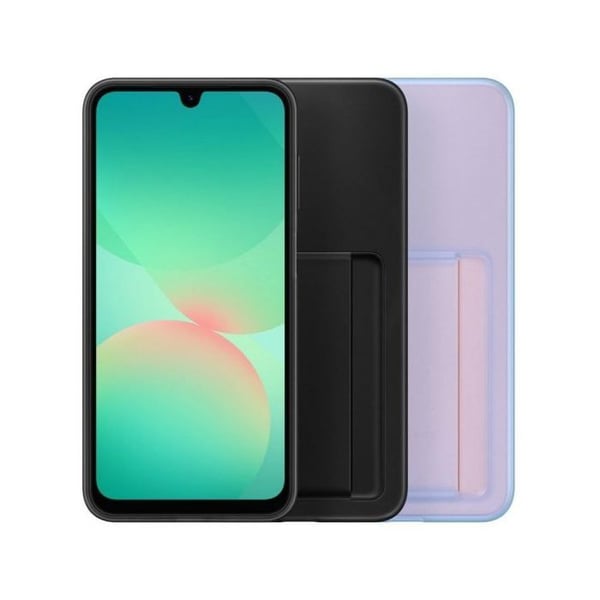 Coque och mobiltelefonetui Samsung baksidan med kortficka Galaxy A26 5G Svart