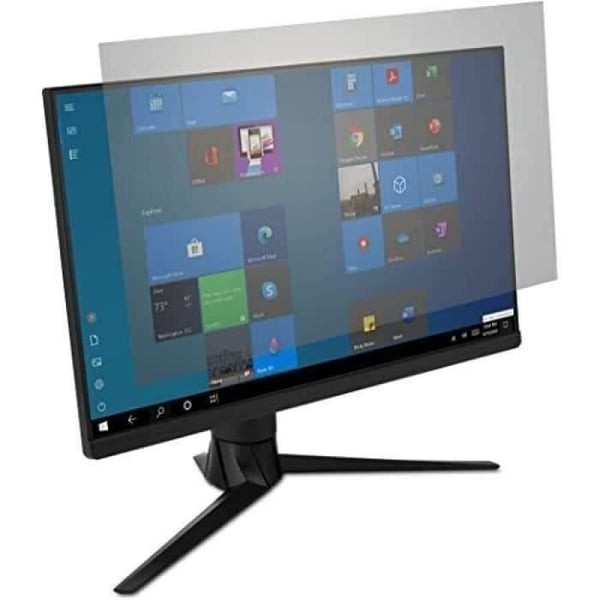 KENSINGTON Sekretessfilter - Avtagbart - 27" - Transparent